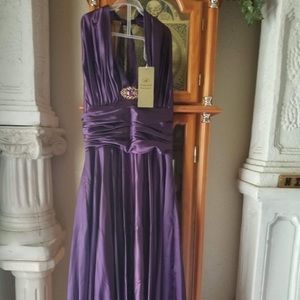 Beautiful purple dress for any special occasion!